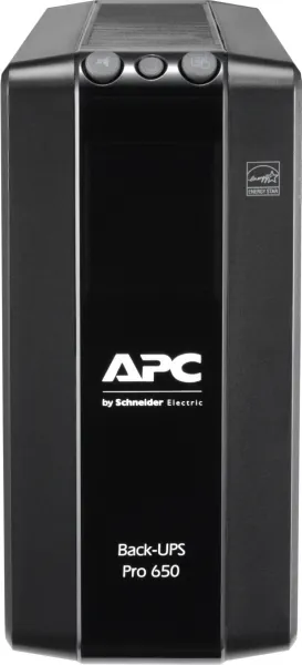 APC Back UPS Pro BR 650VA, 6 výstupov, AVR, LCD rozhranie (390W)