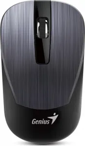 Myš GENIUS NX-7015/ 1600 dpi/ senzor Blue-Eye/ bezdrôtová/ kovovo sivá