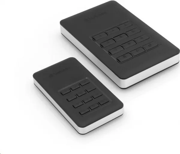 VERBATIM HDD 2.5" 2 TB vrátane.KEYPAD USB3.1 USB 3.0 GDPR