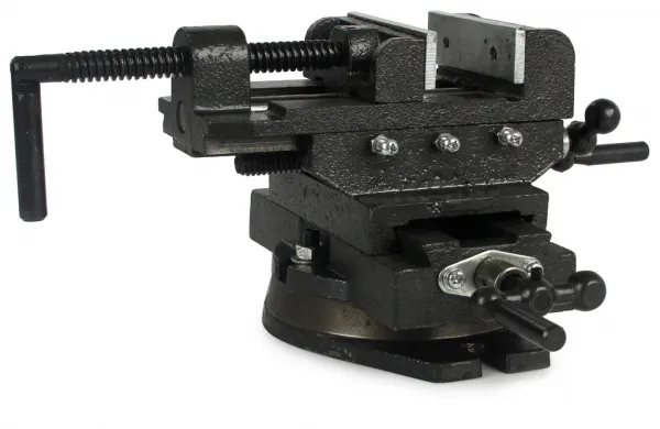 Zverák krížový otočný 100 mm