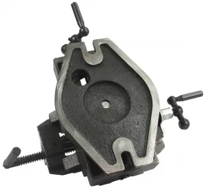 Zverák krížový otočný 100 mm