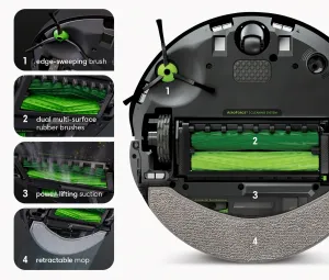 Robotický vysávač a mop iRobot Roomba Combo J7