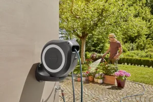 Gardena Nástenný box na hadicu RollUp M White