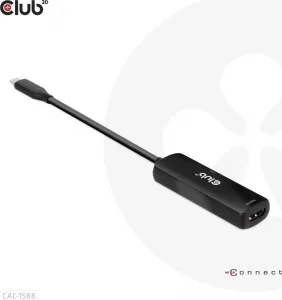 Club 3D Club3D Adaptér USB-C na HDMI 8K60Hz/4K120Hz, Active Adapter M/F, PD 3.0, HDR10+ a DSC 1.2