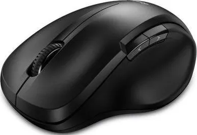 Genius Myš Ergo 8200S, 1200DPI, 2.4 [GHz], optická, 5tl., bezdrátová, černá, 1 ks AA, BlueEye senzor