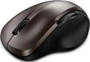 Genius Myš Ergo 8200S, 1200DPI, 2.4 [GHz], optická, 5tl., bezdrátová, čokoládová, 1 ks AA, BlueEye senzor