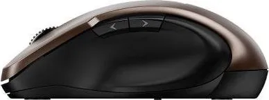 Genius Myš Ergo 8200S, 1200DPI, 2.4 [GHz], optická, 5tl., bezdrátová, čokoládová, 1 ks AA, BlueEye senzor