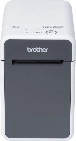 BROTHER tiskárna štítků TD-2125N - 203dpi 64MB flash / 256MB USB LAN Emulace jazyka tiskárny ZPL II - 63mm tisk