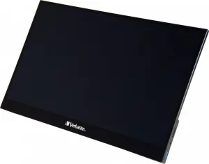 Verbatim PMT-17 Portable Touchscreen Monitor 17.3" Full HD 1080p Metal Housing Přenosný dotykový monitor