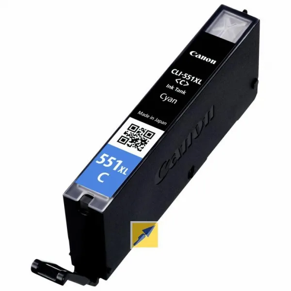 CANON CLI-551XL C - kompatibilný Cyan12ml