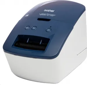 Tlačiareň štítkov BROTHER QL-600B - 62mm, 71mms, termálna, USB, SOHO tlačiareň štítkov