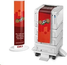 OKI C650dn A4 36/34 strán/min ProQ2400 dpi, PCL, USB, LAN, duplex, 1 GB RAM