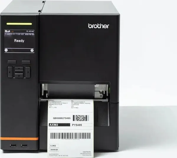 tlačiareň štítkov BROTHER TJ-4420TN, 203 dpi, LCD panel
