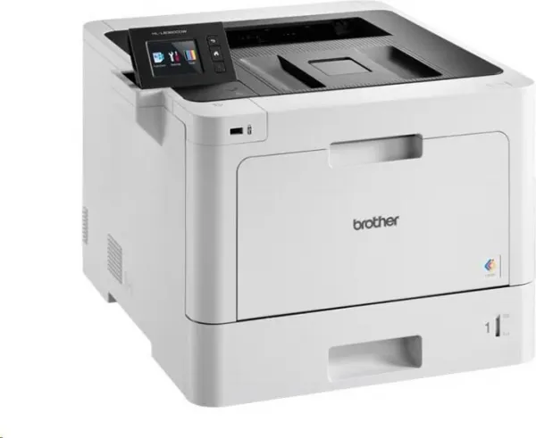 Farebná laserová tlačiareň BROTHER HLL-8360CDW - A4, 31 str./min, 2400x600, 512 MB, PCL6, USB 2.0, LAN, WIFI, 250+50 listov, DUPLEX