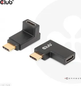 Club3D USB-C Gen2 uhlový adaptér sada 2, 4K120Hz (M/F)