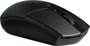 Myš C-TECH WLM-06S, černo-grafitová, bezdrátová, silent mouse, 1600DPI, 6 tlačítek, USB nano receiver