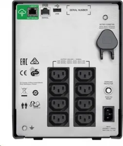 APC Smart-UPS C 1000VA LCD 230V so SmartConnect (600W)