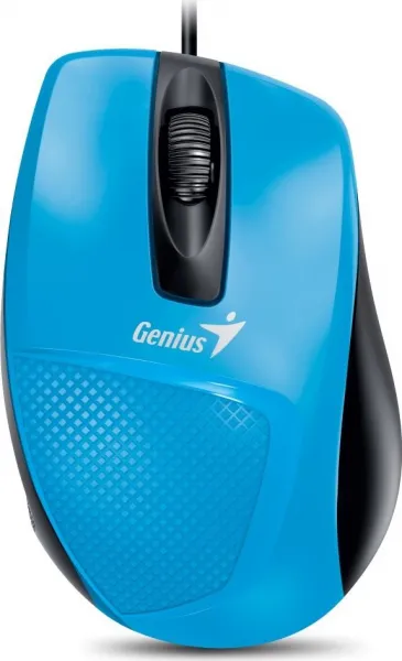 Genius Myš DX-150X, 1000DPI, optická, 3tl., drátová USB, modrá