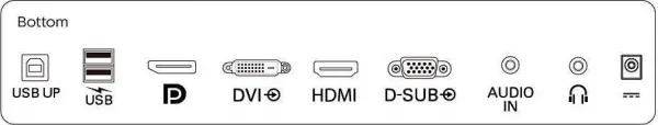 Philips MT LED 15,6" 162B9T - dotykový, 1366x768, D-Sub, DVI, DP, HDMI, USB, reproduktory, nast vyska