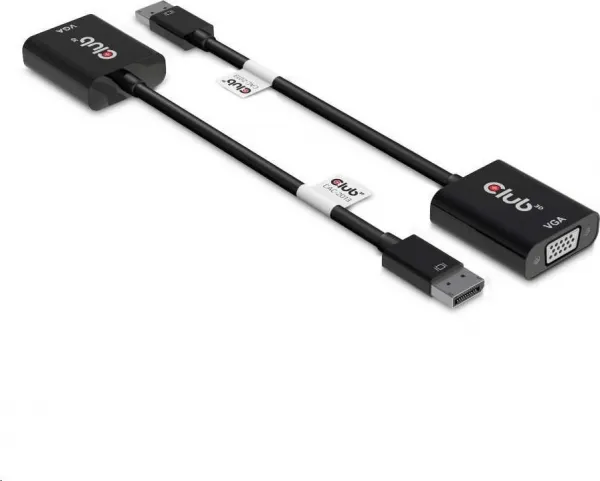 Club 3D Aktívny adaptér Club3D DisplayPort na VGA