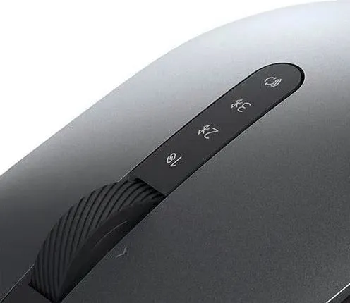 Bezdrôtová myš Dell pre viac zariadení - MS5320W - Titan Gray