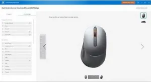 Bezdrôtová myš Dell pre viac zariadení - MS5320W - Titan Gray