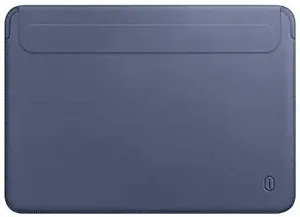 WiWU PU Leather Slim Skin Pro Sleeve for MacBook Pro 14" (2021-2025) - Navy Blue