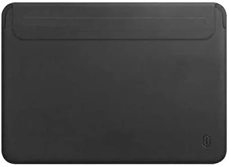 WiWU PU Leather Slim Skin Pro Sleeve for MacBook Pro 14" (2021-2025) - Black