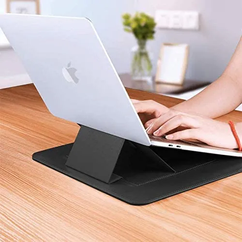 WiWU PU Leather Slim Skin Pro Sleeve for MacBook Pro 14" (2021-2025) - Black