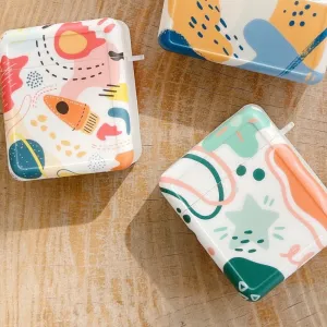Innocent Silicone Geometric AirPods 1/2 Case - Blue