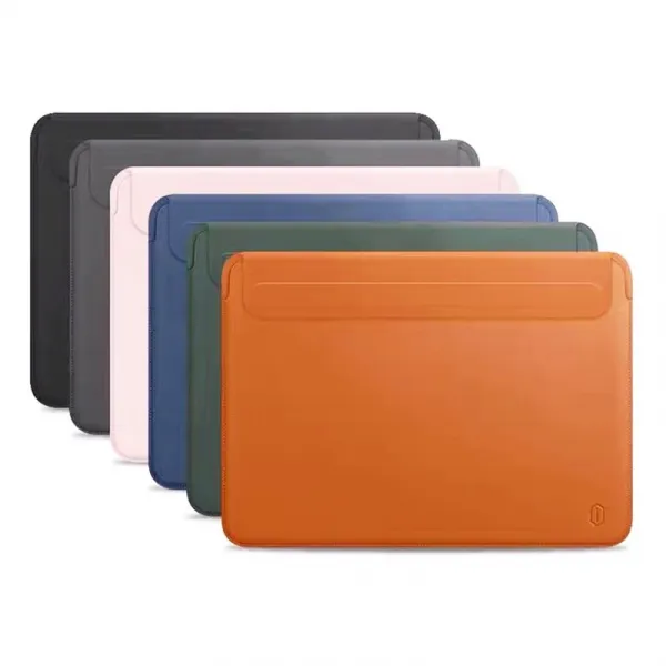 WiWu PU Leather Carry HandCraft Sleeve MacBook Pro 16" USB-C - Black