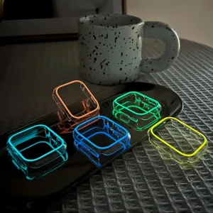 Innocent Luminous Transparent Case for Apple Watch Series 7/8 41mm - Blue