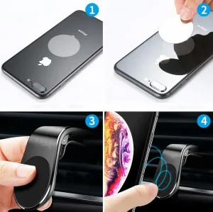 Innocent Journey Clip Magnetic Vent Car Holder - Black