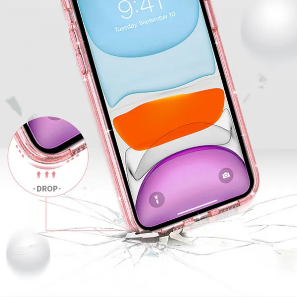 Innocent Crystal Glitter Pro Case iPhone 11 Pro Max - Clear
