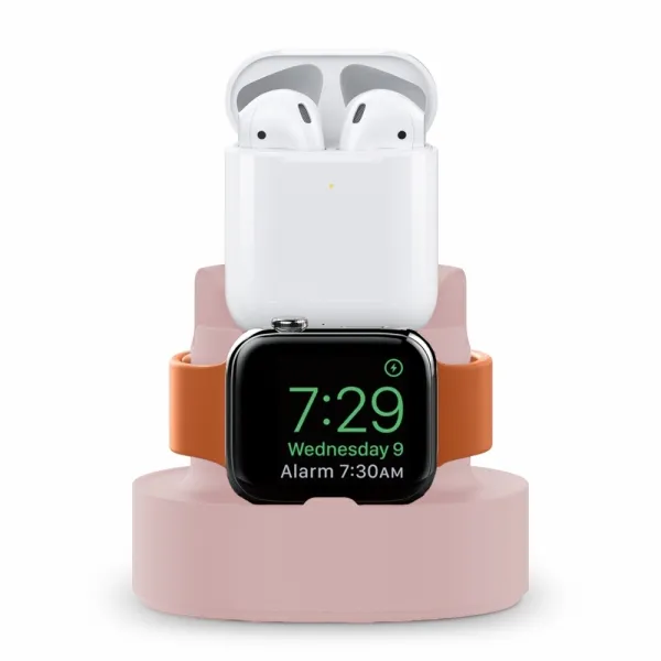 Innocent iPhone & Watch & AirPods Charging Dock - Pink