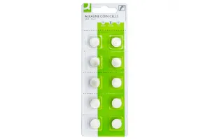 Batéria Q-Connect gombíková LR44 10ks