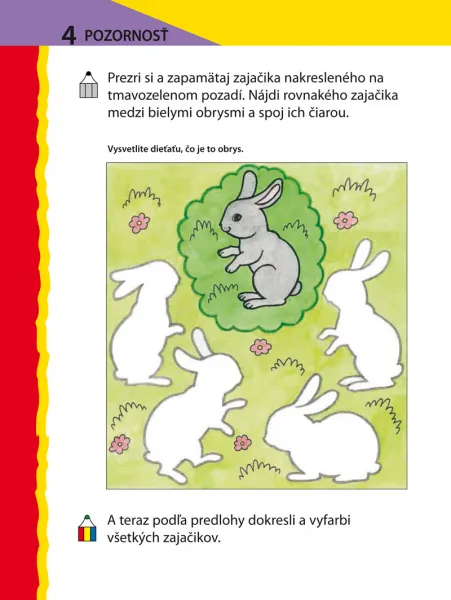 Prvé úlohy pre deti od 3 do 6 rokov