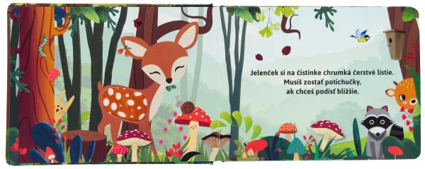 Zvieratá z lesa – Pohladkaj
