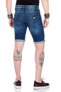 Pánske kraťasy CIPO & BAXX CK176 BLUE Farba: Modrá, Konfekčná veľkosť: W31