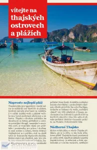 Thajsko – ostrovy a pláže