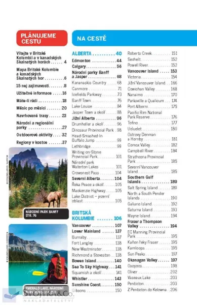 Britská Kolumbie a kanadské Skalnaté hory