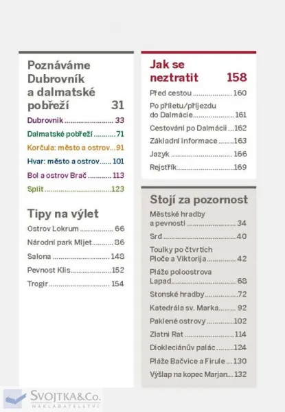 Dubrovník a dalmatské pobřeží do kapsy