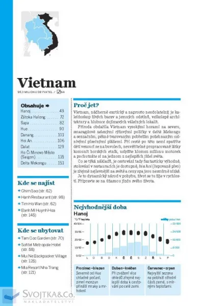 Vietnam, Kambodža, Laos a severní Thajsko