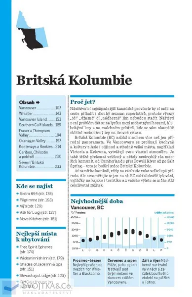 Britská Kolumbie a kanadské Skalnaté hory