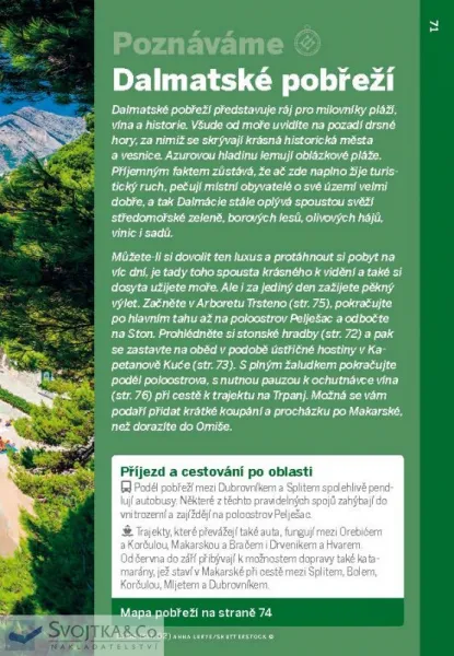 Dubrovník a dalmatské pobřeží do kapsy