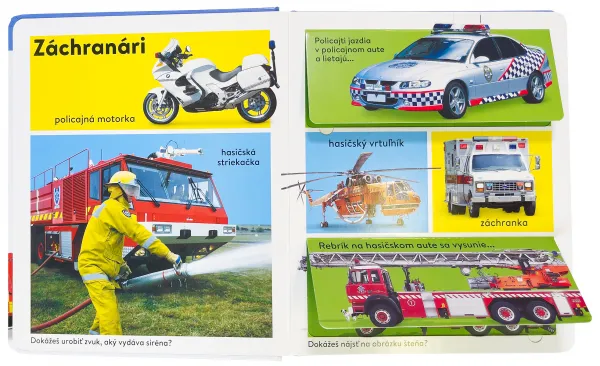 Kniha plná okienok Silné stroje