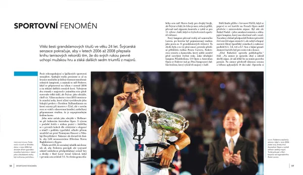 Roger Federer - Portrét tenisové legendy