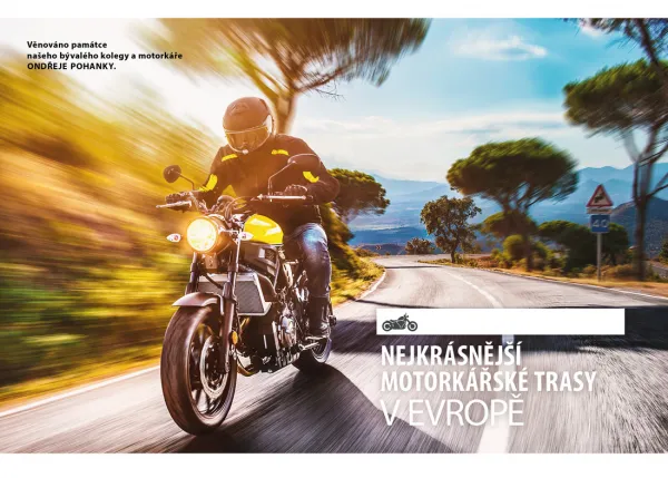 Nejkrásnější motorkářské trasy v Evropě