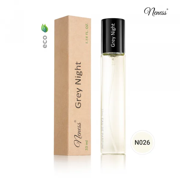 Neness Grey Night parfumovaná voda pre mužov 33 ml