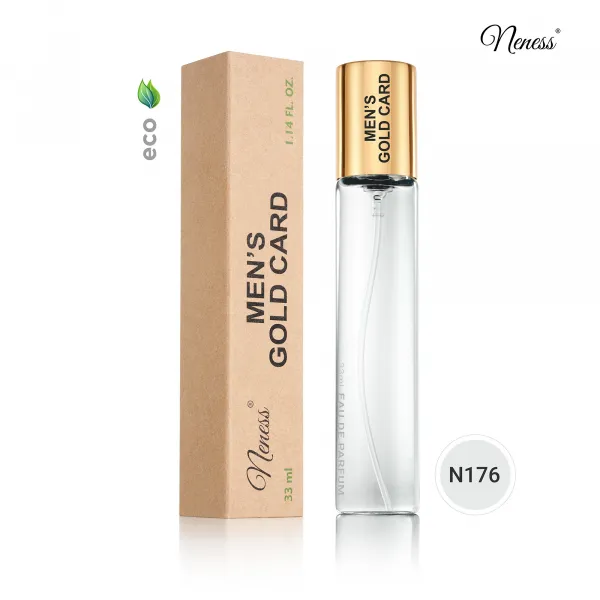 Neness Men'S Gold Card parfumovaná voda pre mužov 33 ml